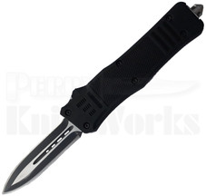 Cutting Edge Heretic Black D/A OTF Knife Spear Point Cutting Edge Heretic Black D/A OTF Knife Spear Point