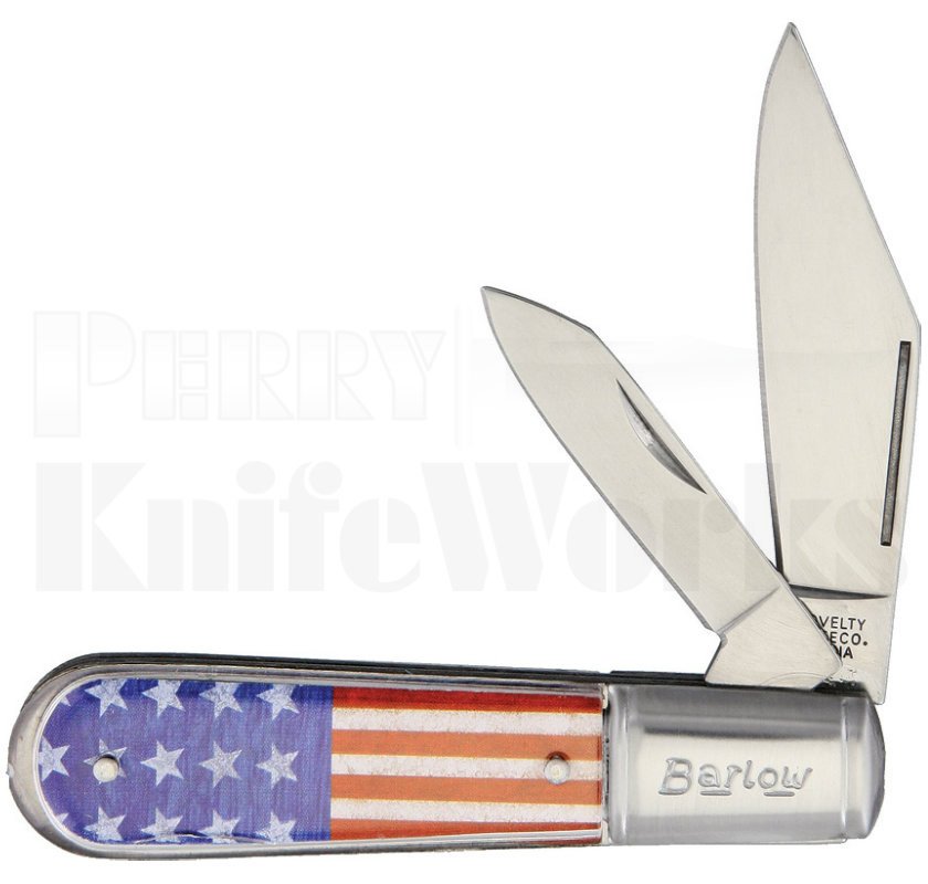 Novelty Cutlery Old Glory Barlow Pocket Knife NV278 l Perry Knifeworks