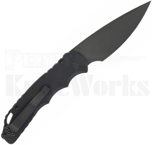 Pro-Tech TR-4 Operator Automatic Knife Black l **Tritium Vial**