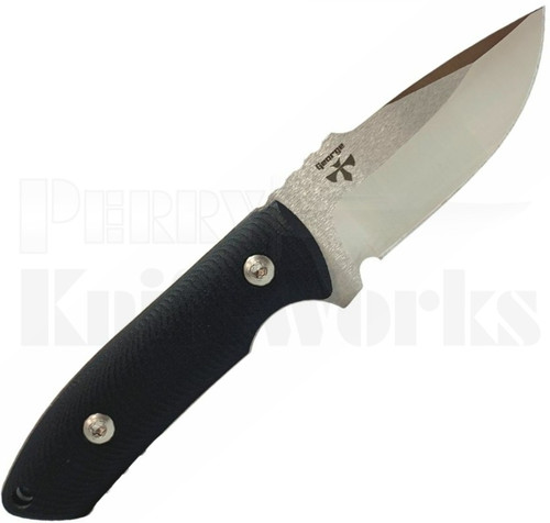 Pro-Tech SBR Fixed Blade Knife Black G-10 l Leather Sheath l For Sale