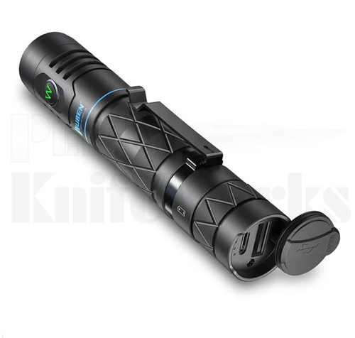 Wuben E12R Rechargeable LED Flashlight Black l 1200 Lumens