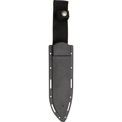 Brous Blades The Coroner Blackout Sawtooth Fixed Blade Knife - Perry ...