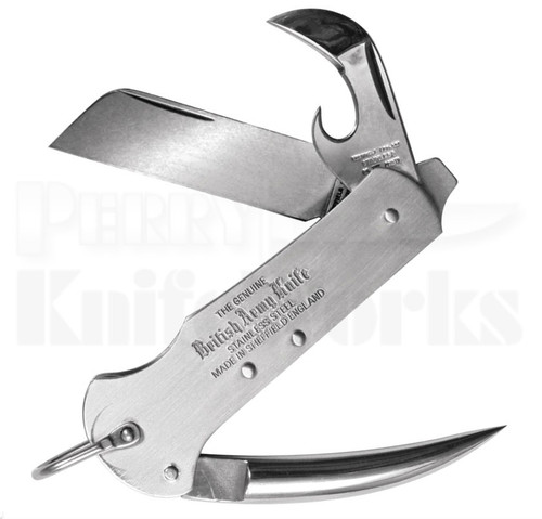Sheffield British Army 3 Blade Clasp Knife (Stainless)