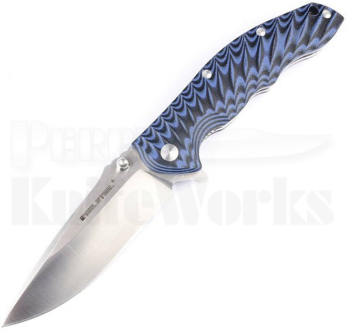 Real Steel T101 Special Edition Blue & Black Knife 7524