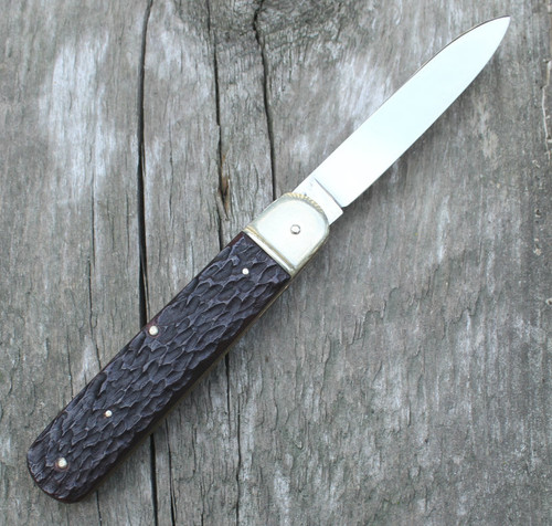 German Boker 712R Vintage Tree Brand Leverlock Autometic Knife