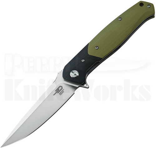 Bestech Knives Swordfish Linerlock Knife OD-Green
