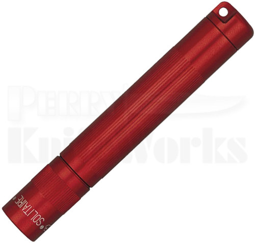 Maglite Solitaire Flashlight Keychain AAA Red Aluminum