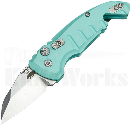 Hogue A01 Microswitch Automatic Knife Aquamarine 24143