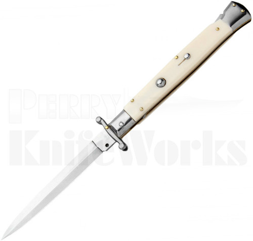 Frank B. 11" Simulated Ivory Italian Stiletto Swinguard