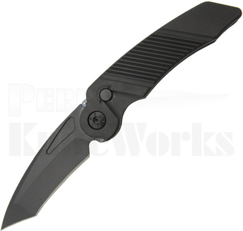 RAT Worx MRX Mini Automatic Knife Black l Black Tanto Blade l 12301