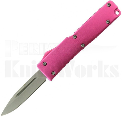 Delta Force Mini OTF Automatic Knife Pink l 1.8" Blade