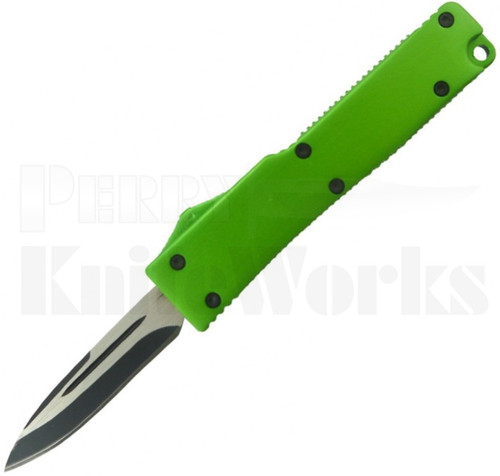 Delta Force Mini OTF Automatic Knife Green l 1.8" Blade