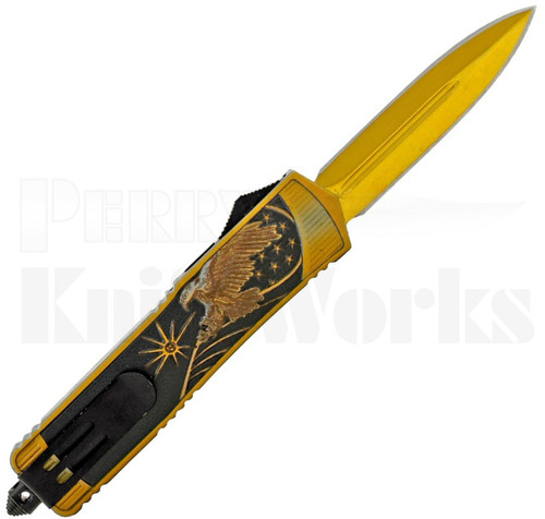 Delta Force D/A OTF Automatic Knife Golden Heritage