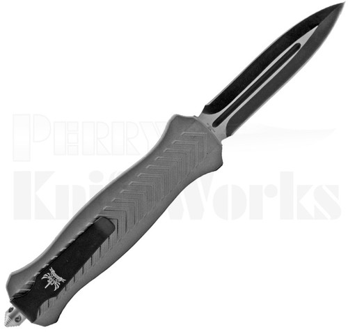 Delta Force D/A OTF Dagger Automatic Knife Gray Tread