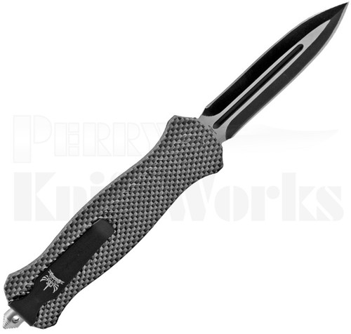 Delta Force D/A OTF Dagger Automatic Knife Carbon Fiber Tread