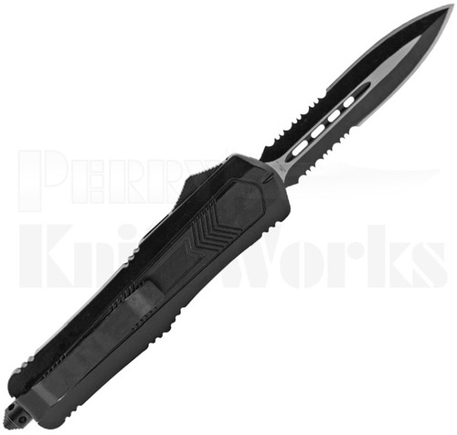 Delta Force D/A OTF Automatic Knife Black Trax