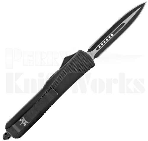 Delta Force Tactical Grip D/A OTF Automatic Knife Black
