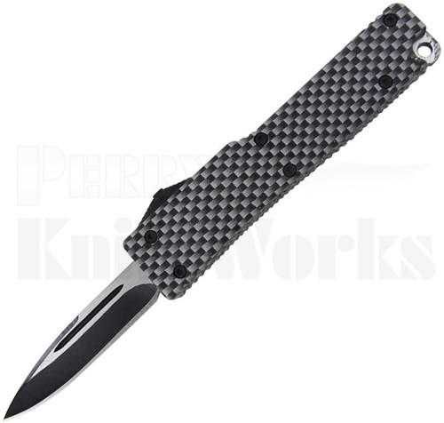 Delta Force Mini OTF Automatic Knife Carbon Fiber l For Sale