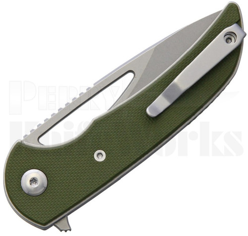 Ferrum Forge Knife Works Mini Archbishop Knife Green