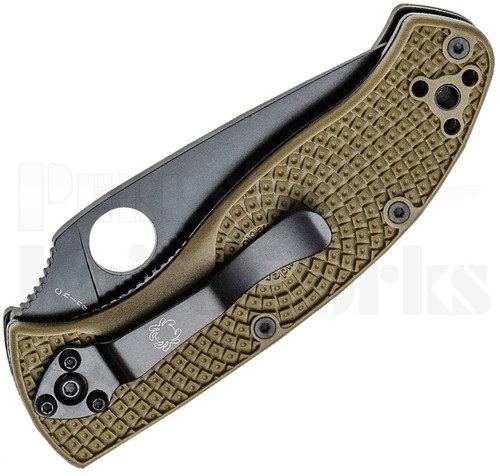 Spyderco Tenacious Lightweight Knife Green C122PODBK