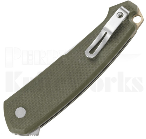 CRKT Tueto Spring Assisted Flipper Knife OD-Green 5325
