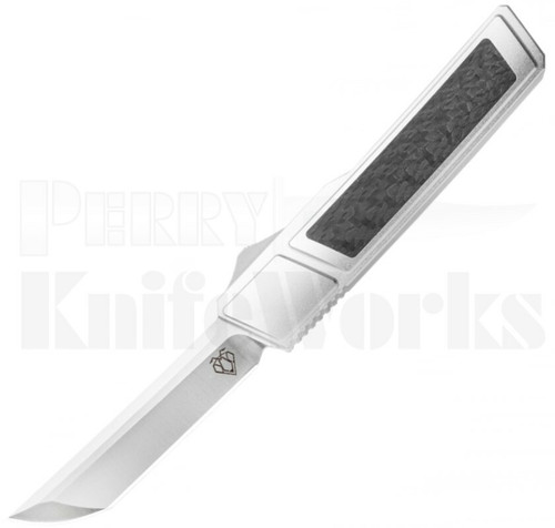 Vespa Ripper OTF Automatic Knife Silver l Satin D2 Tanto l For Sale