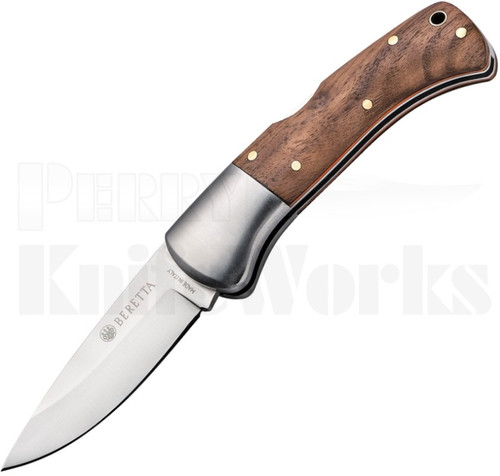 Beretta Reedbuck Lockback Knife Walnut l For Sale