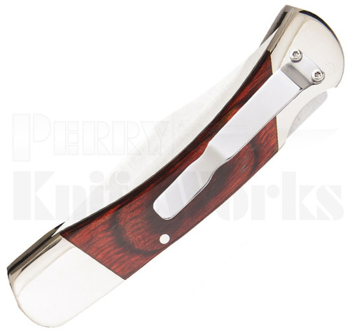 Bear and Son Automatic Lockback Knife Rosewood 5A97R