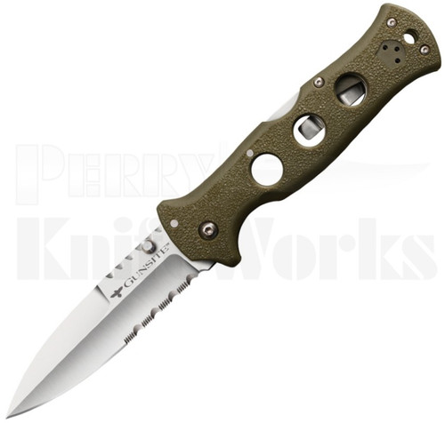 Cold Steel Gunsite Counter Point Tri-Ad Lock Knife 10ABV1 l For Sale
