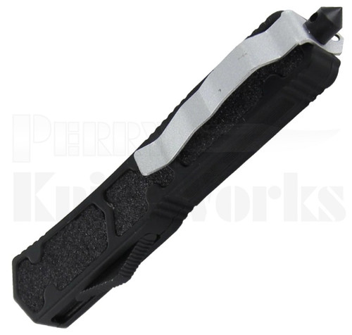 Delta Force Workman OTF Automatic Knife Black l Satin Spear Point