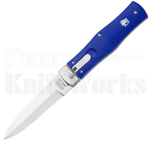 Mikov 241 Predator Leverlock Automatic Knife ABS Blue l For Sale