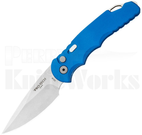 Pro-Tech TR-5 Automatic Knife Smooth Blue l For Sale