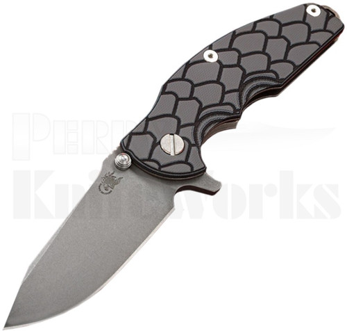 Hinderer Knives Jurassic Frame Lock Knife gray/Black G-10 l Stonewash l For Sale Hinderer Knives Jurassic Frame Lock Knife gray/Black G-10 l Stonewash l For Sale