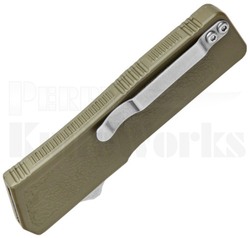 Lightning OD-Green D/A OTF Automatic Knife l Satin Clip Point