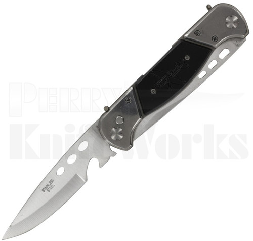 Necessary Evil Twin Blade Automatic Knife Black l For Sale