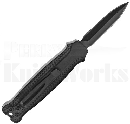 Coffin Blaster ll Mini OTF Automatic Knife Black l Black Dagger