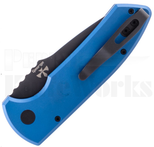 Pro-Tech SBR Automatic Knife Blue l 2.6" Black Blade