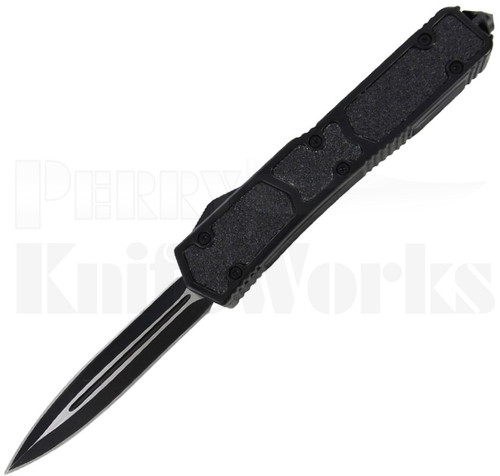 Delta Force D/A OTF Automatic Knife Black l Two-Tone Dagger l For Sale