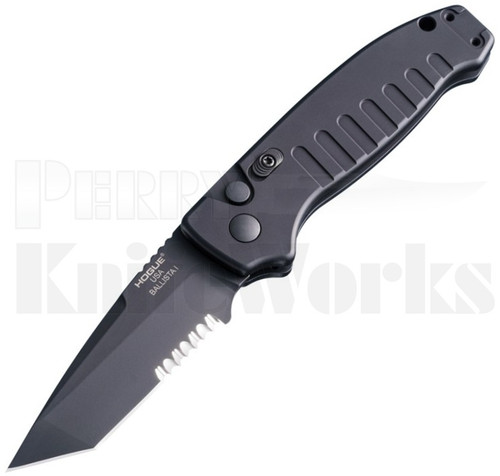 Hogue 64120 Tanto Ballista Automatic Knife Matte Black l For Sale