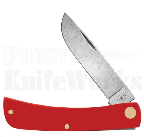 Case American Workman Red Synthetic Sod Buster Jr Knife l For Sale