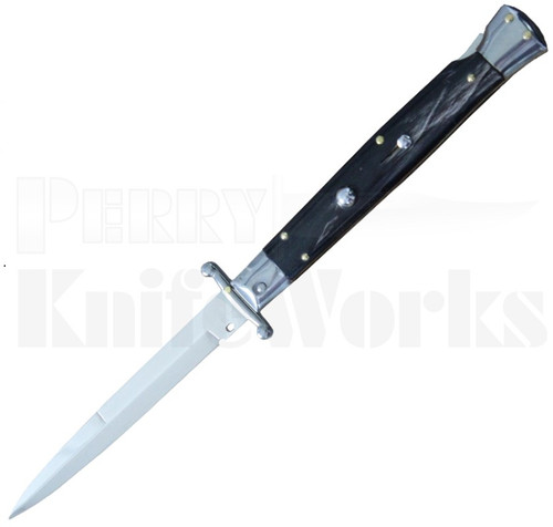 Frank B. 11" Dark Horn Italian Stiletto Swinguard Bayonet