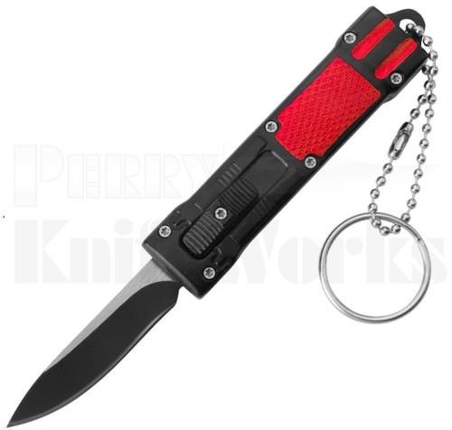 Delta Force Mini OTF Automatic Knife Red l 1.95" 2-Tone Blade l For Sale