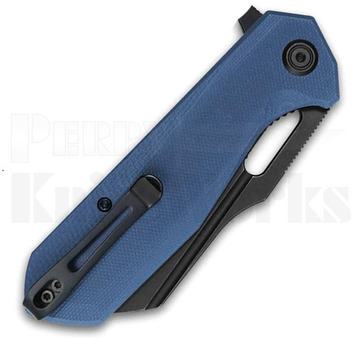 Kubey Atlas Linerlock Knife Blue G-10 KU328