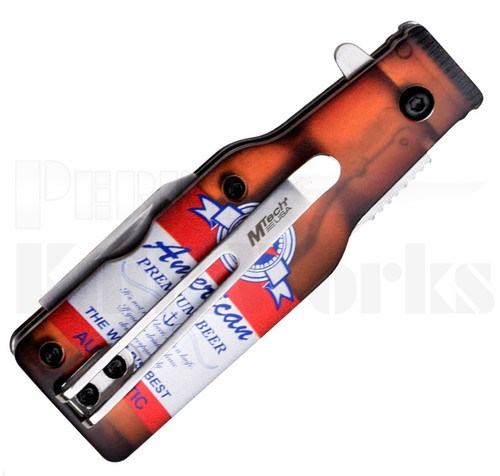 MTech USA Assisted Linerlock Knife Premium Beer MT-A1195A