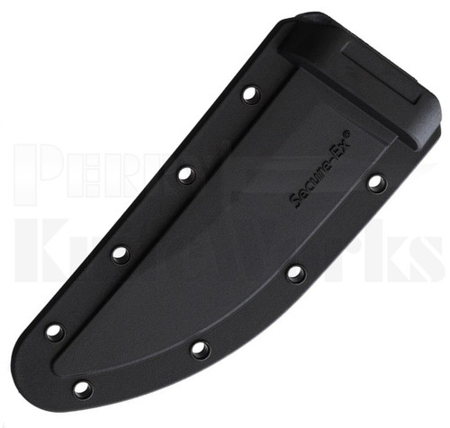 Cold Steel Kyoto II Fixed Blade Knife Black l Black Blade l Sheath