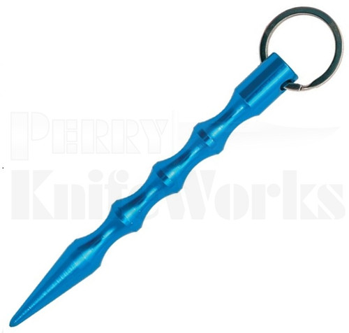 Delta Force Teal Aluminum Kubaton Key Ring l For Sale