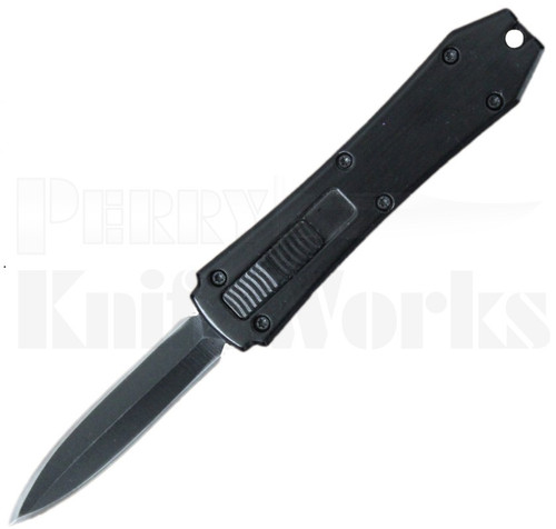 Coffin Blaster 2.0 Black OTF Automatic Knife l 2.0" Black Blade l For Sale