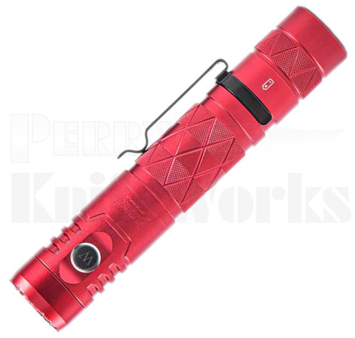 Wuben E12R Rechargeable LED Flashlight Red l 1200 Lumens l For Sale