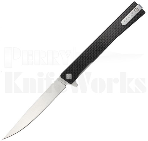 Ocaso Solstice Liner Lock Knife Carbon Fiber l 10CFS l For Sale