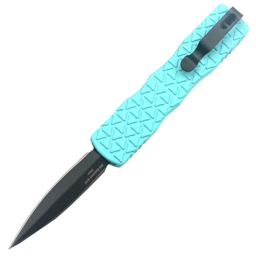 Firecracker Mini Dagger OTF Automatic Knife Green Diamond